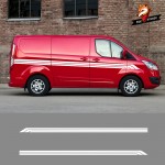 Car Decor Car Auto Graphics Decals Car Vinyl Side Stripes Stickers for Volkswagen T5 Ford Transit Peugeot Partner